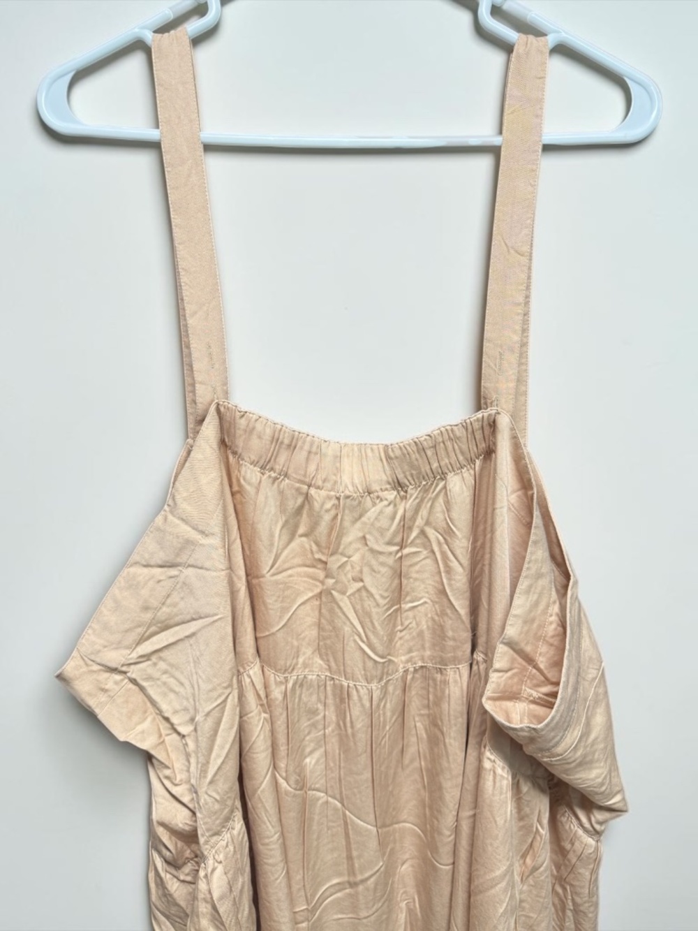 The Drop Maxi Dress 5X Ginger Tiered Sundress Pockets Flowy Plus Size NWT - Picture 9 of 10